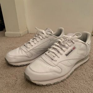 Reebok Classic white leather sneakers